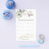 Naam die de Kaart van het Spice Herbal Vrijgezelle (Enkel)