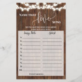 Naam die de Westerne Kaart van het Spel van de Lie (Voorkant)