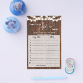 Naam die de Westerne Kaart van het Spel van de Lie (Enkel)