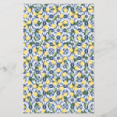 Naam die Liefde Song Mediterraans Douche Spel Kaar Flyer (Achterkant)