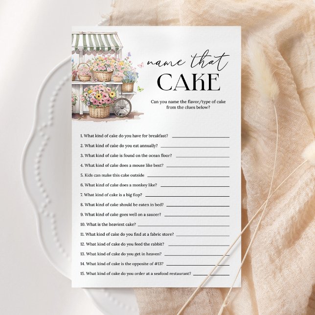 Naam die taart uit de markt Vrijgezellenfeest spel (Creator heeft geüpload)