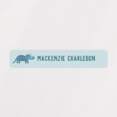 Naam Dinosaur Labels (Design 1)