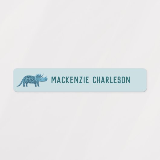 Naam Dinosaur Labels (Design 1)