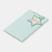 Naam docent post-it® notes (Schuin)