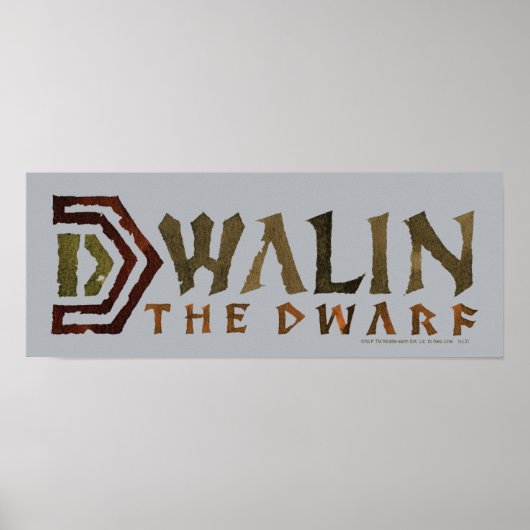 Naam Dwalin Poster (Voorkant)