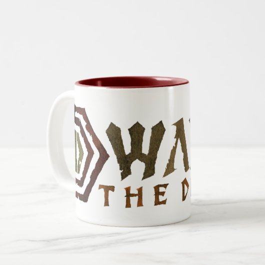 Naam Dwalin Tweekleurige Koffiemok (Voorkant links)