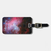 Naam, Eagle Nebula afbeelding voor kosmische ruimt Bagagelabel (Voorkant horizontaal)