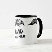 "[Naam eigenaar] Macho Man!" Mok (Voorkant rechts)