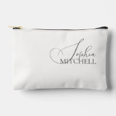 Naam Elegant Schrift Wit Etui (Voorkant)