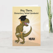  naam Elementair School Afstuderen Kaart (Voorkant)