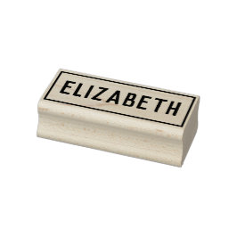 Naam Elizabeth Rubberstempel