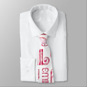 Naam Emily Cute Typography Love Hearts Stropdas (Gebonden)