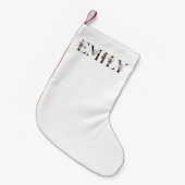 Naam Emily Kleine Kerstsok (Voorkant (Hangend))