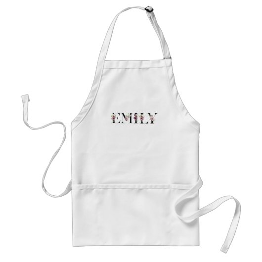 Naam Emily Standaard Schort (Voorkant)