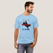 Naam en Aantal op Rug Seriële Bull Riders T-shirt (Voorkant volledig)