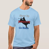 Naam en Aantal op Rug Seriële Bull Riders T-shirt (Voorkant)