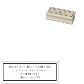 Naam en adres rubberstempel (Gestempeld)