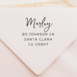 Naam en adres van de Schattigee scriptfamilie Rubberstempel