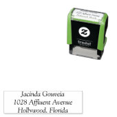 Naam en adres Zelfinkend stempel (In situ)