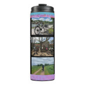 Naam en Afbeelding Collage Thermal Tumbler Thermosbeker (Voorkant)