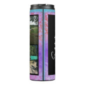 Naam en Afbeelding Collage Thermal Tumbler Thermosbeker (Achterkant)