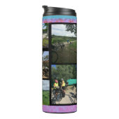 Naam en Afbeelding Collage Thermal Tumbler Thermosbeker (Geroteerd rechts)
