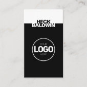 Naam en bedrijfsnaam Visitekaartjes - Modern (Voorkant)