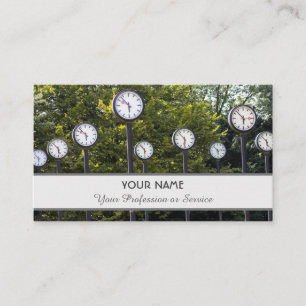 Naam en beroep van hedendaags visitekaartje