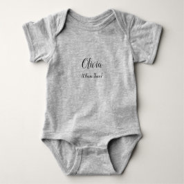 Naam en betekenis (Olivia) Romper