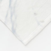 Naam en foto gepersonaliseerde douane fleece deken (Hoek)