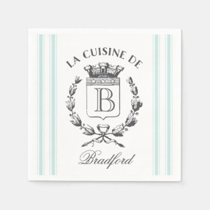 Naam en het Monogram van de Douane van de Zak van Servet