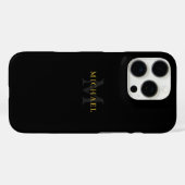  naam en Initiaal Case-Mate iPhone Case (Achterkant (horizontaal))