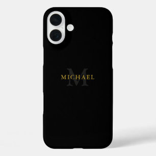  naam en Initiaal iPhone 16 Plus Hoesje