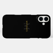  naam en Initiaal Case-Mate iPhone Case (Achterkant (horizontaal))