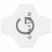 Naam en Initiaal Gedrukt op een Douane Voetbal (Enkel)