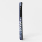 Naam en initiaal winterbomen Case-Mate iPhone case (Achterkant/links)