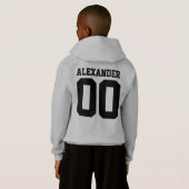 Naam en Jersey Nummer voor/achter (Achterkant volledig)