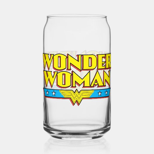 Naam en Logo van de vrouw Blikvorm Glas (Voorkant)