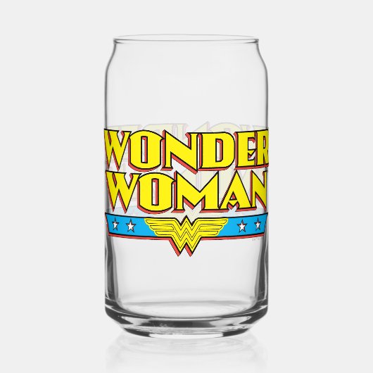 Naam en Logo van de vrouw Blikvorm Glas (Achterkant)