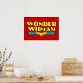 Naam en Logo van de vrouw Poster (Keuken)