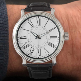 Naam en monument horloge