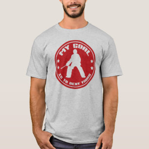 Naam en nummer achterafdruk T-shirt veld Hockey Go