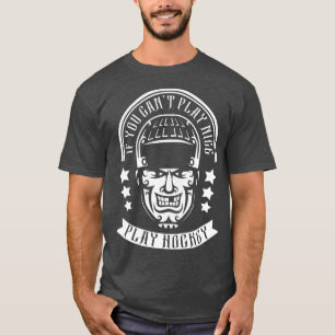Naam en nummer achterkant Hockey Tee Shirt