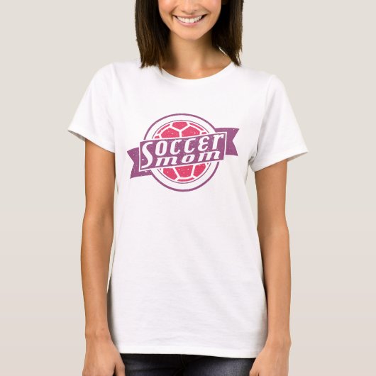 Naam en nummer achterkant T-Shirt Soccer Mam (Voorkant)