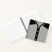 Naam en nummer Baseball Softball Jersey Notitieboe Notitieboek (Binnen)