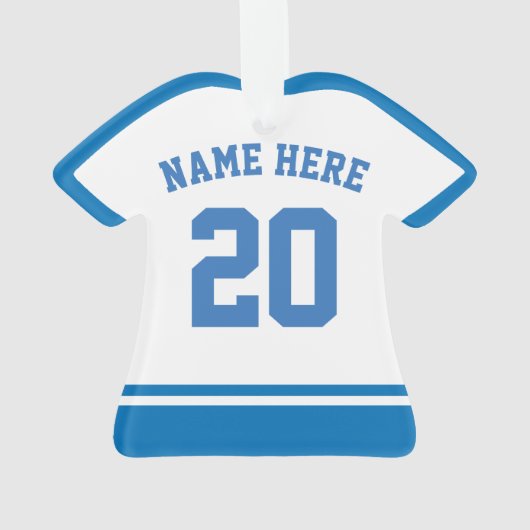 Naam en nummer Jersey Israel Logo Ornament (achterkant)