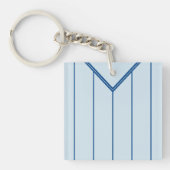 Naam en nummer Jersey Keyring, Soccer, Football Sleutelhanger (Voorkant)