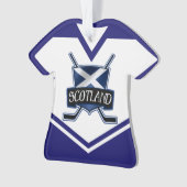 Naam en nummer Jersey Scotland Logo Ornament (voorkant)