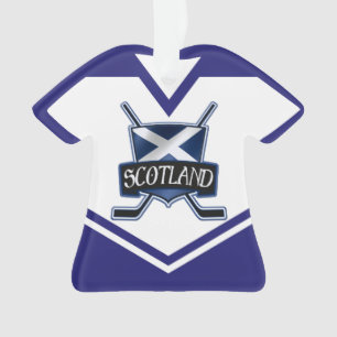 Naam en nummer Jersey Scotland Logo Ornament