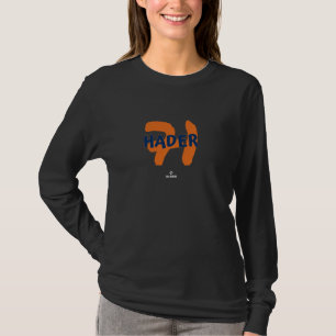 Naam en nummer Josh Hader Houston Baseball MLBPA T-shirt